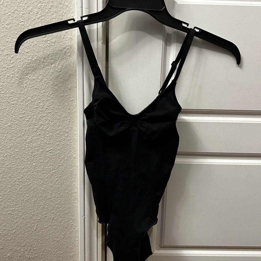 SKIMS Black Bodysuit